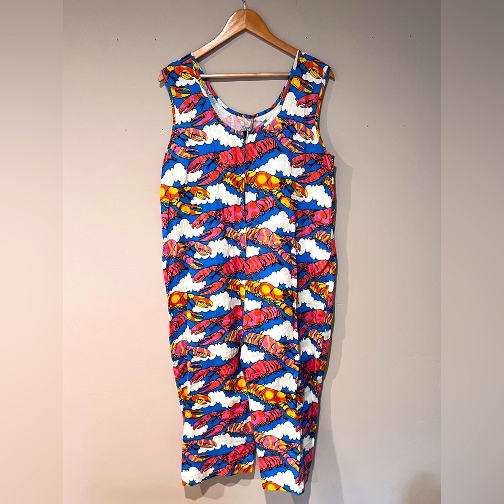 Nooworks Garden Suit in Lobster Dream print